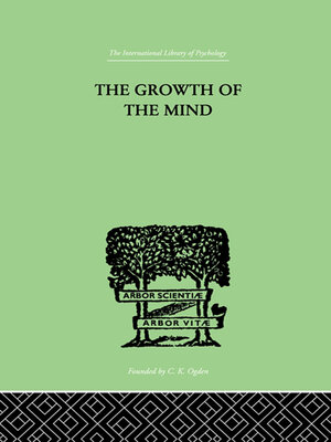 cover image of The Growth of the Mind
